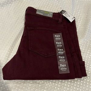 RUE21 MID RISE SKINNY STRETCH JEANS 3/4 regular